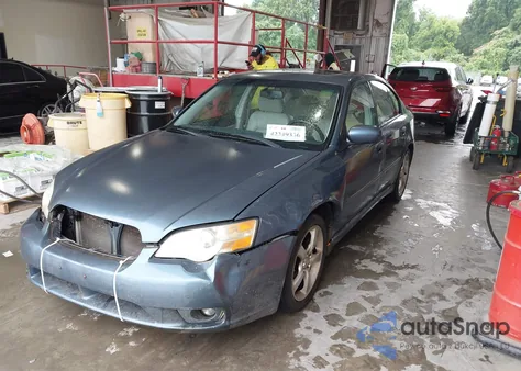 2006 Subaru Legacy 2.5I Limited from USA, damaged, VIN 4S3BL626367219622